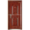 Simple Design Steel Security Door KKD-574 With China Top 10 Brand and Germany Technology Finish